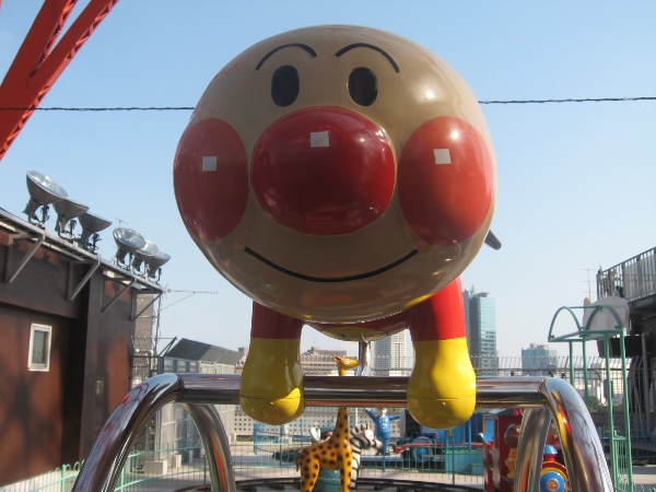 anpanman-tokyo-tower-2-oct-20081 Anpanman is one of the most popular anime cartoon series in Japan