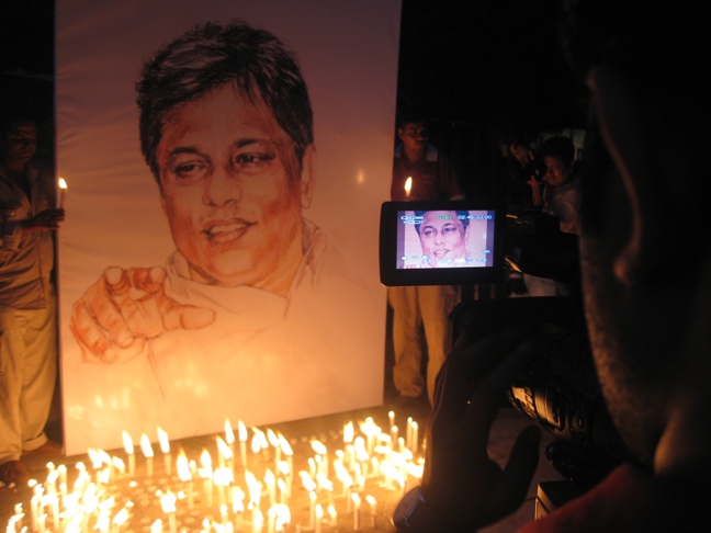 filming-the-flames Candles burn out, but the image captured will live for longer...