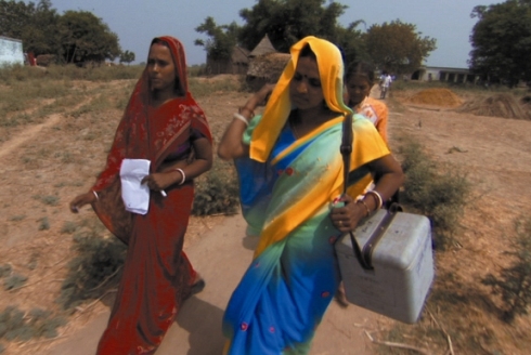 final-inch-still-2-women-walking Foot soldiers of the largest non-military army in history engaged in its final battle