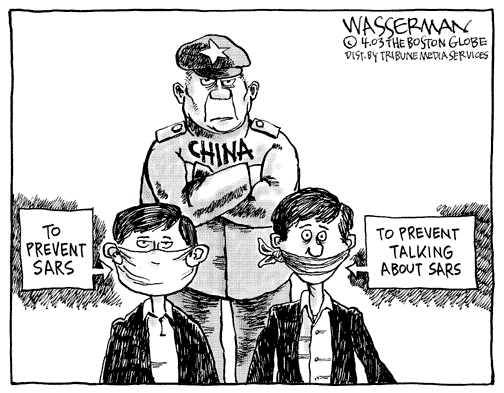 china-and-sars1 Stop the virus, but not the news!