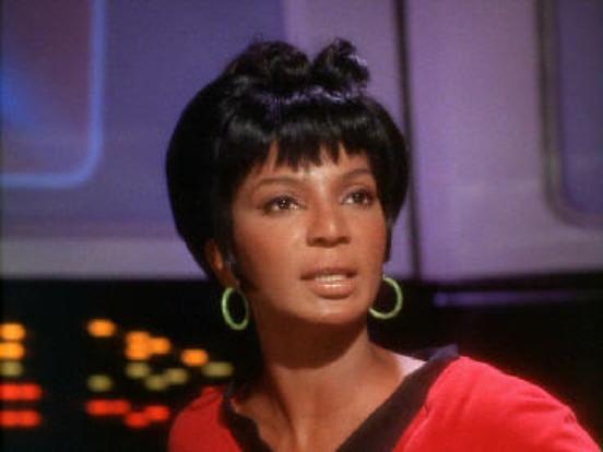 Nichelle Nichols as Uhura Inspiration across generations...
