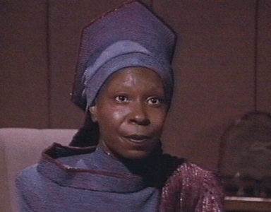 Whoopi Goldberg as Guinan Goldberg: From inspiration to a regular role