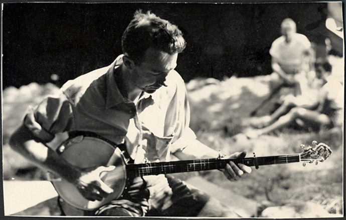 Pete Seeger: Still singing protest at 90...