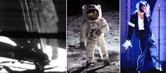 While Apollo astronauts conquered the Moon, Michael Jackson took over the Earth...