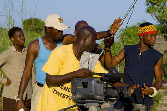 nollywood Lights, camera...budget action! Image courtesy 'This Is Nollywood'