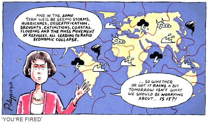 Candid weather reporting?