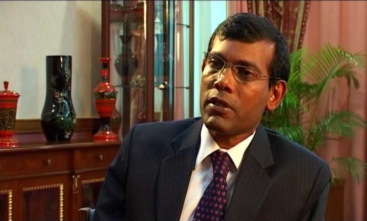 President Mohamed Nasheed of the Maldives President Mohamed Nasheed: Stop pointing fingers!