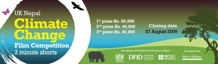UK Nepal Climate Change Film Competition Tell a climate story in just 180 seconds...