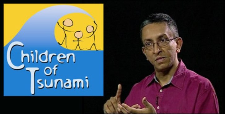 Nalaka Gunawardene talking about 2004 Asian Tsunami
