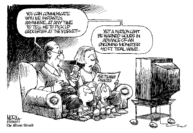 Tsunami in the digital age...