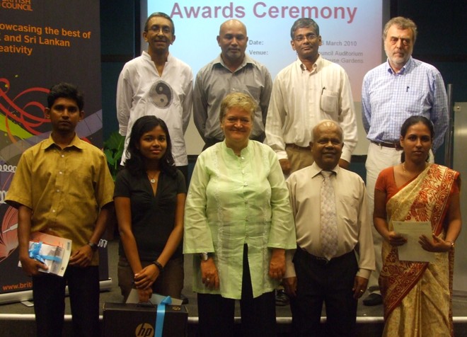 Cartoon contest prize awards ceremony Colombo 6 March 2010