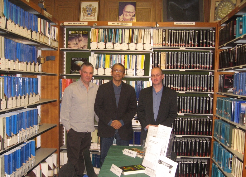 L to R - Colin Philip, Naaka Gunawardene, Mark Stewart, BIS Library 1 Dec 2010
