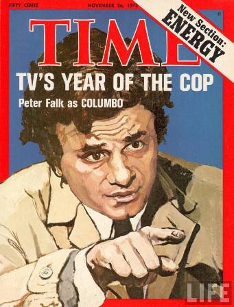 Peter Falk on TIME cover