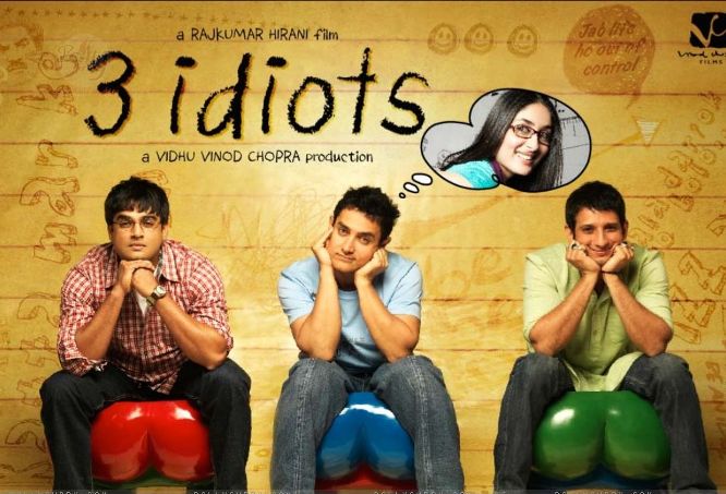 3 Idiots (2009) Poster