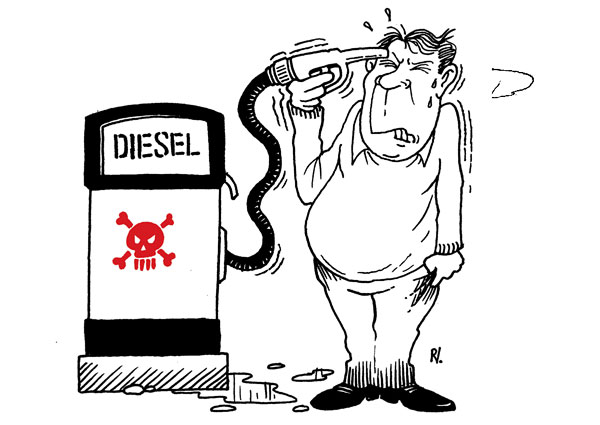 Diesel is now a carcinogenic
