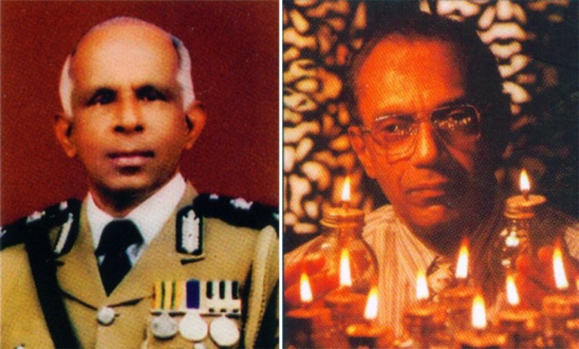 L to R - T Perinpanayagam and Dr Wijaya Godakumbura