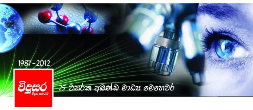 Vidusara at 25 - web banner from Facebook Group