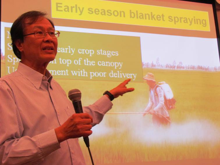 Dr K L Heong of IRRI
