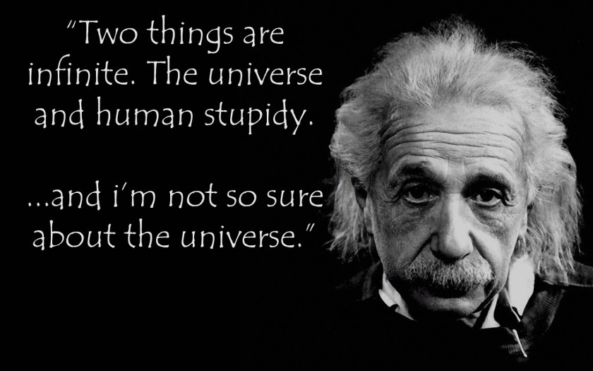 Einstein quote