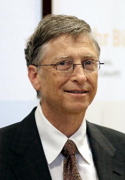Bill Gates, image courtesy Wikipedia