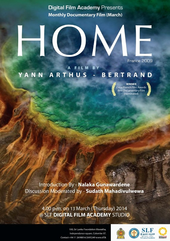 HOME the movie screening in Colombo, 13 March 2014