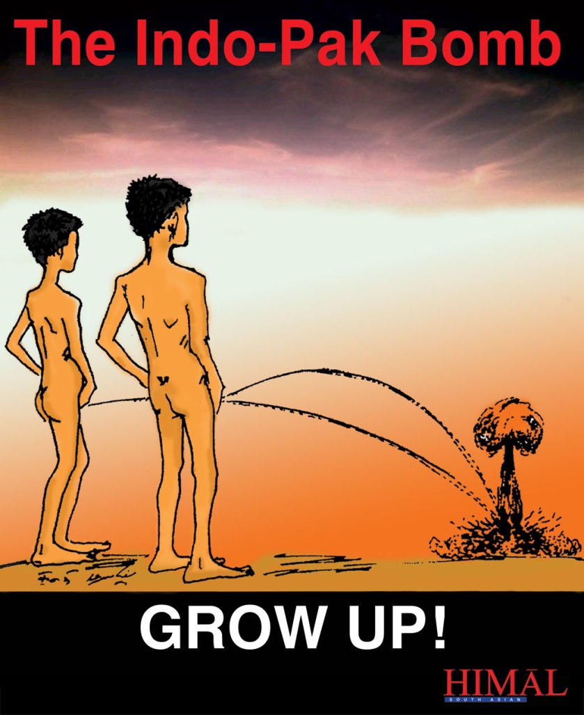Indo Pak Nuclear rivalry seen by Himal Southasian magazine