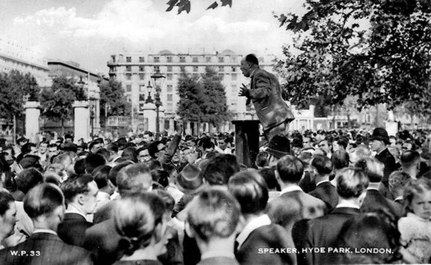 Speakers' Corner, Hyde Park, London