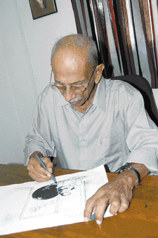 W R Wijesoma - Image courtesy The Island