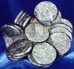 Coins from the Great Basses shipwreck