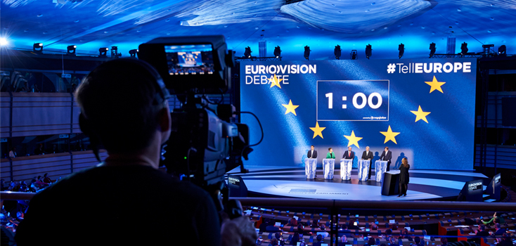 European Union Presidency - Candidates join TV debate in May 2014