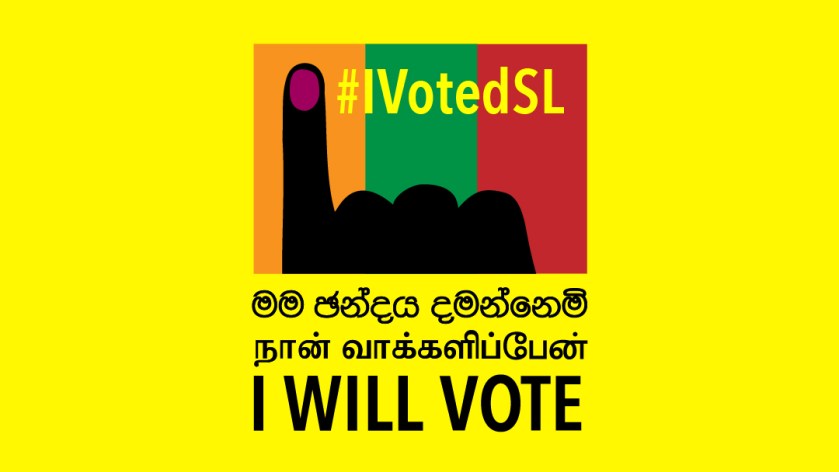 Social media campaign by citizen groups to encourage everyone to vote in #PresPollSL