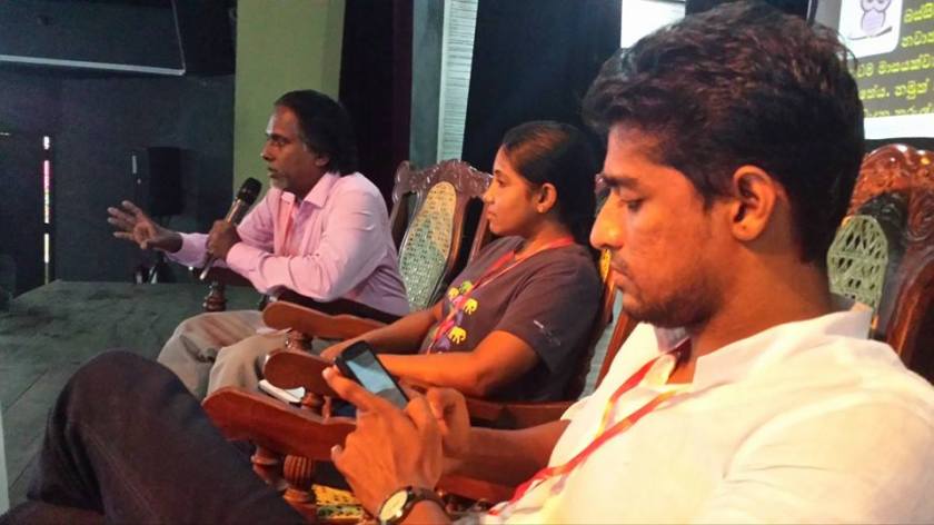 Blogging in Sri Lanka - panel at A&K Lit Fest, Colombo, 25 April 2015