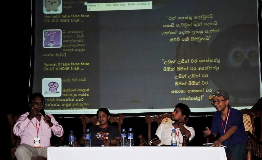 Blogging Panel engages in showing and telling about Lankan blogs