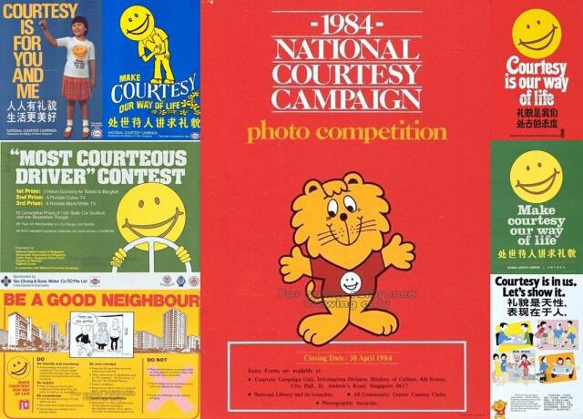 Singapore National Courtesy Campaign posters: 1979 - 2000 Images courtesy - http://remembersingapore.org/2013/01/18/singapore-campaigns-of-the-past/