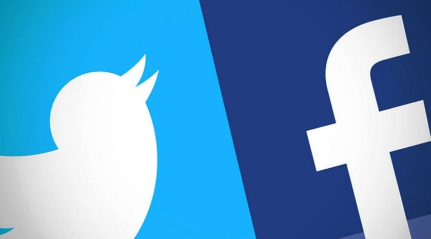Twitter and Facebook - leading social media platforms