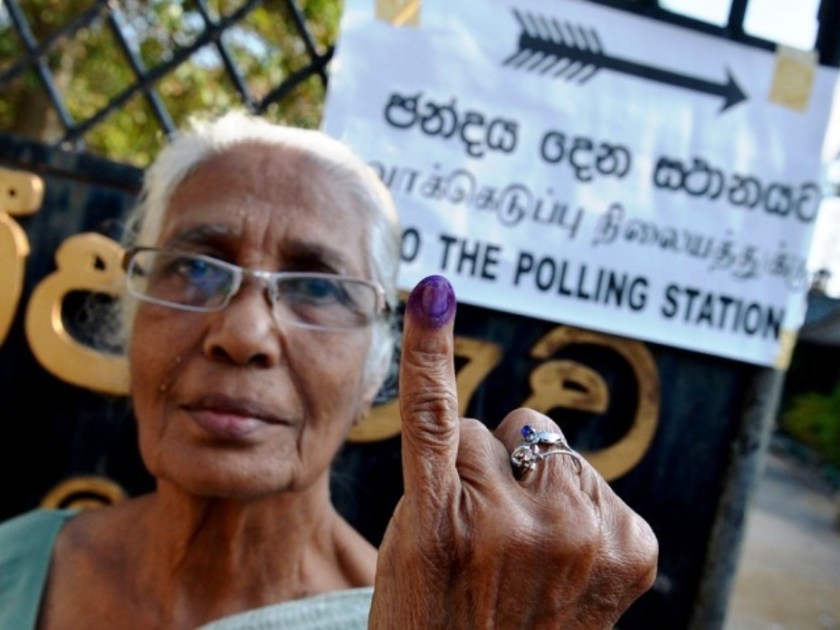 Voting in Sri Lanka - AFP Photo