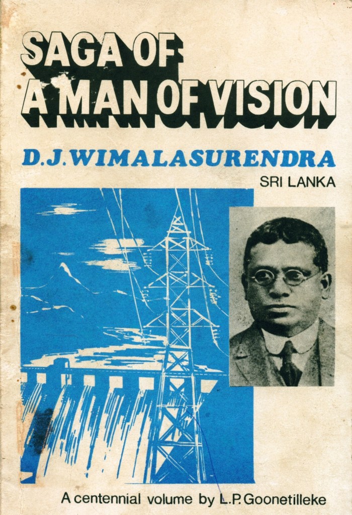 Wimalasurendra biography published in 1976