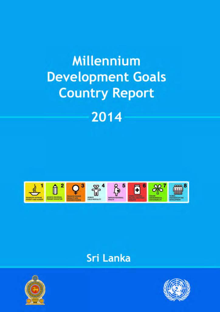 Sri Lanka MDG Country Report 2014