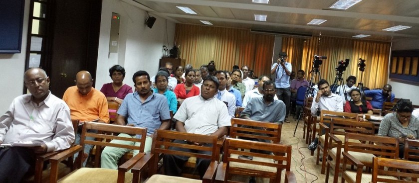 Part of the audience at RTI Public Forum on 17 Nov 2015 in Colombo