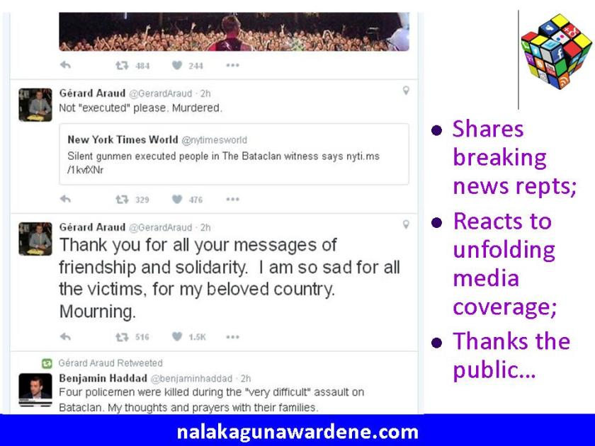 More tweets from Ambassador Gérard Araud