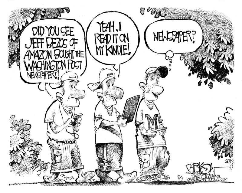 Cartoonist John Darkow on the Future of Newspapers