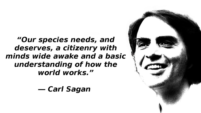 Carl Sagan: A voice of reason in our times