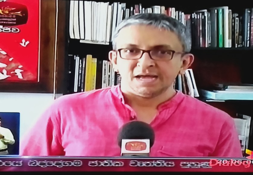 Nalaka Gunawardene in Rupavahini interview on Sri Lanka's Right to Information RTI Law, 25 June 2016