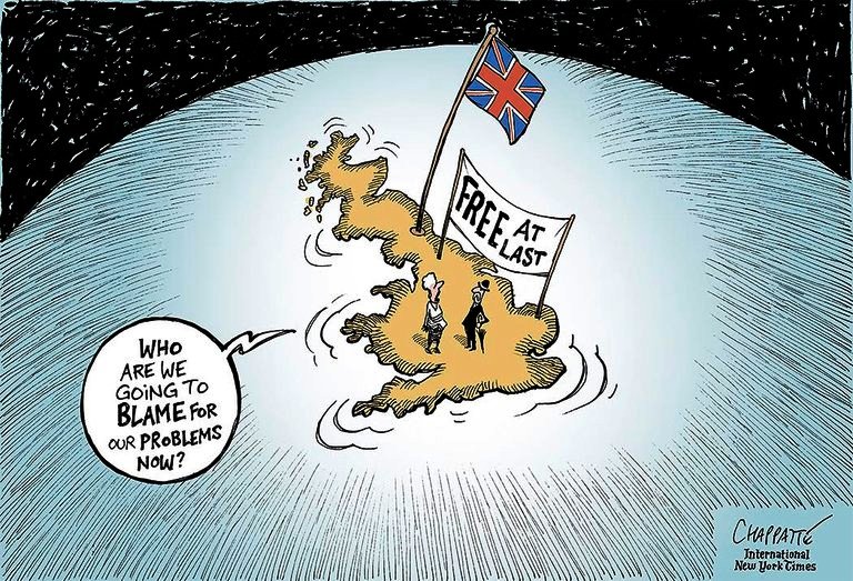 Cartoon by Patrick Chappatte, International New York Times