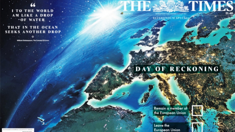 The Times on 23 Jun2 2016