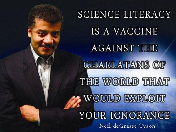 Dr Neil deGrasse Tyson: One man worth cloning if that were feasible...