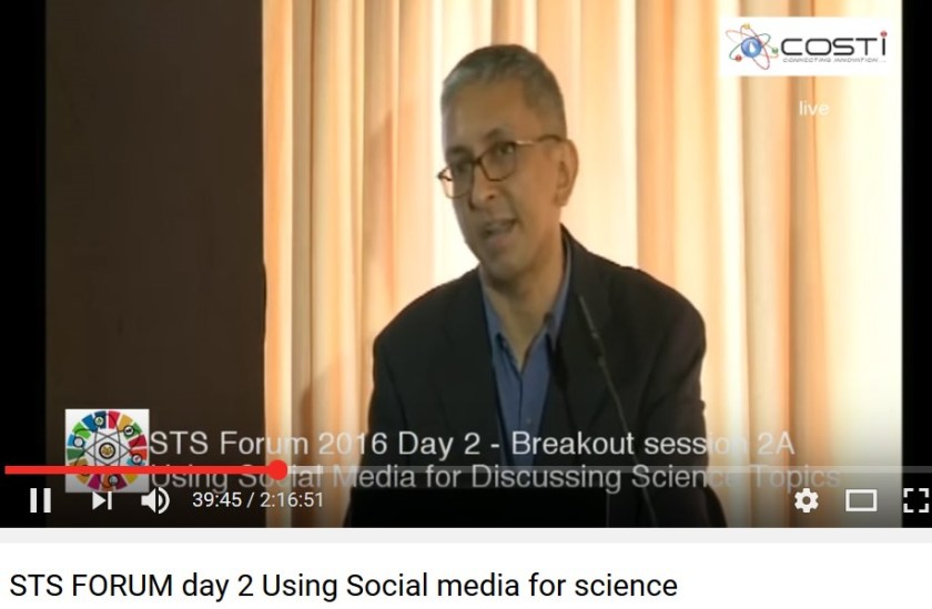 Social Media in #LKA:Do Science & Reason stand a chance? Asks Nalaka Gunawardene