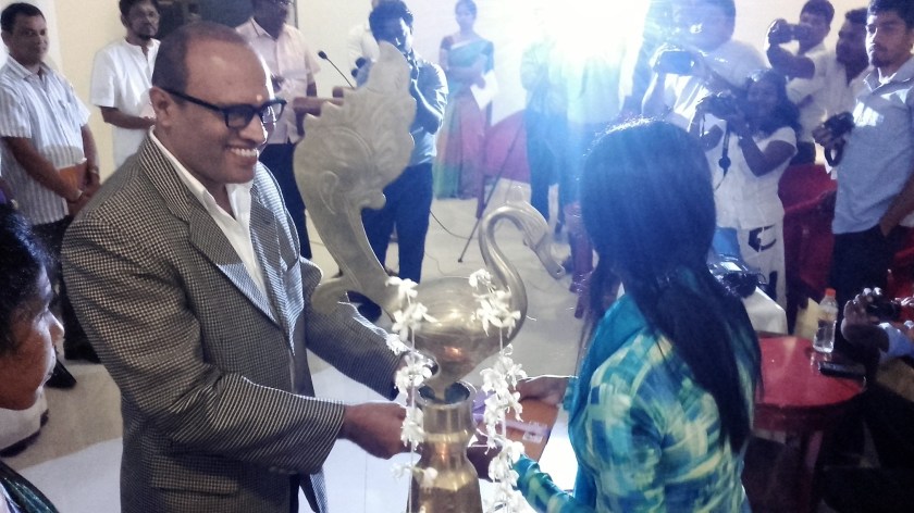 MDI Sri Lanka - Tamil version being presented to stakeholders in Jaffna, 24 Jan 2017